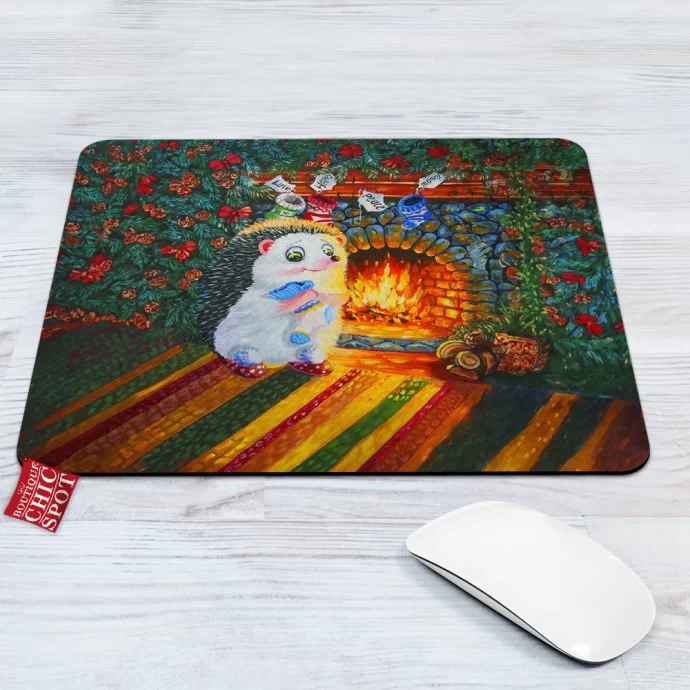 Cute Hedgehog Mouse Pad