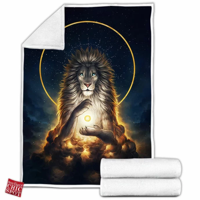 Soul Keeper Tiger Fleece Blanket