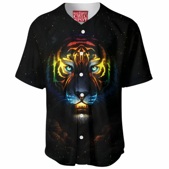 Galaxy Tiger Baseball Jersey