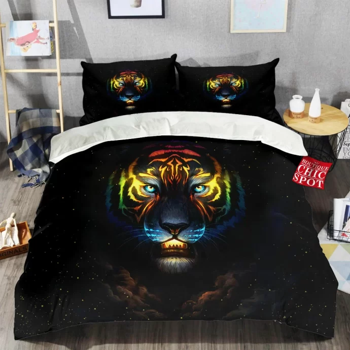 Galaxy Tiger Bedding Set