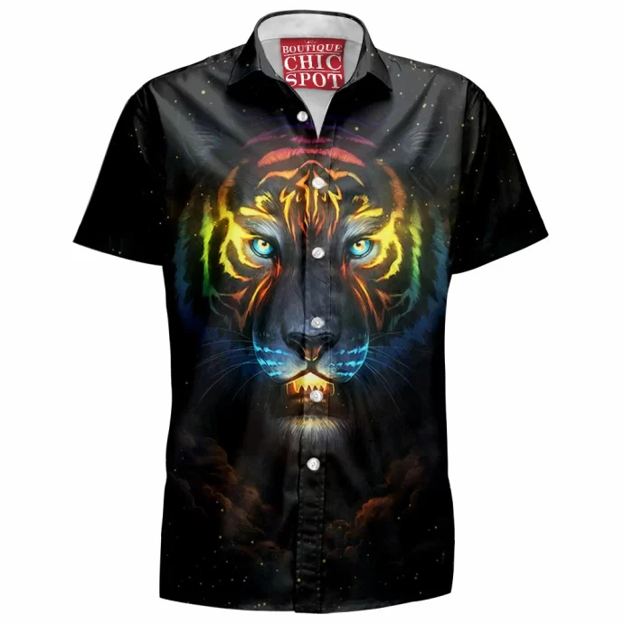 Galaxy Tiger Hawaiian Shirt