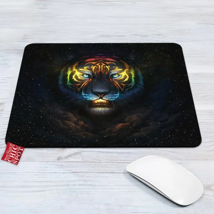 Galaxy Tiger Mouse Pad