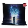 A King Path Lion Pillow Cover