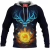 Owl Fleece-Hoodie