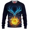 Galaxy Deer Knitted Sweater