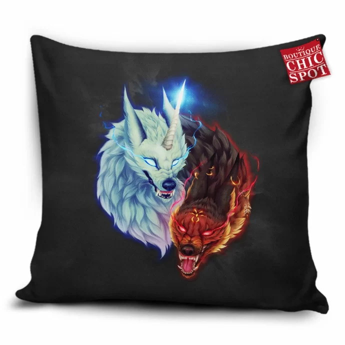 Magic Foxes Pillow Cover