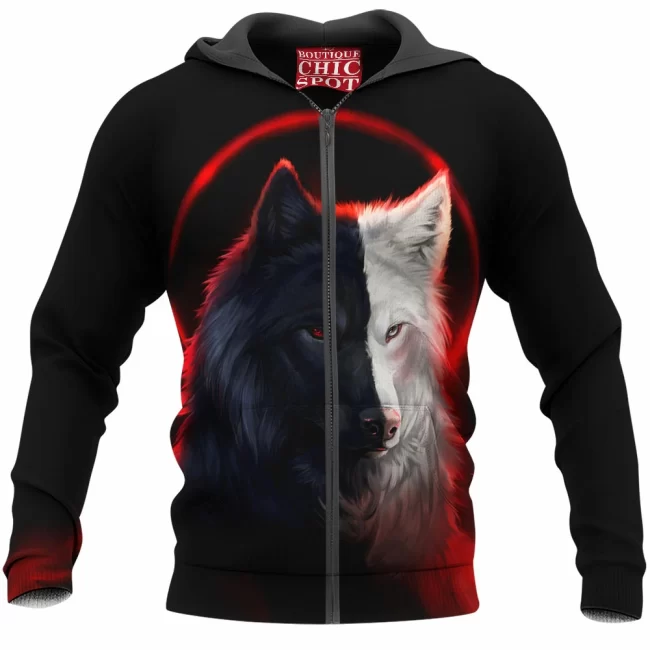 D HANG Boutique 0596 Zip Hoodie