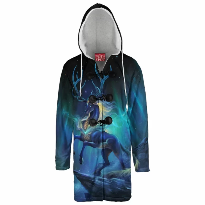 Aurora God Deer Hooded Cloak Coat