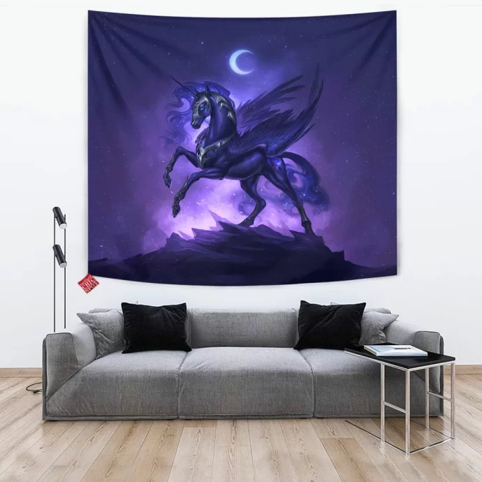 Nightmare Moon Horse Tapestry