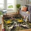 Psychedelic Rorschach Untitled Rectangle Rug