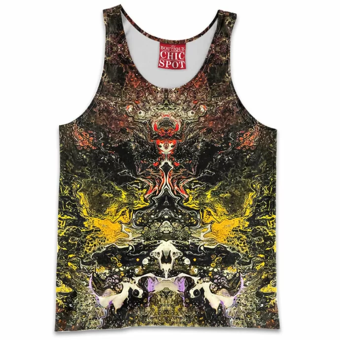 Psychedelic Rorschach Untitled Tank Top