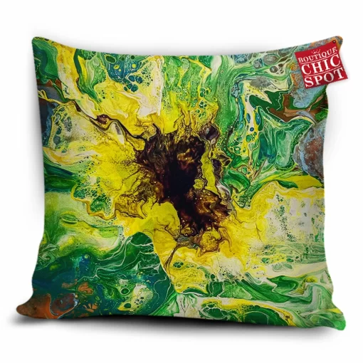 Acrylic Fluid Untitled Pillow Cover