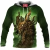 Dragon Fleece-Hoodie, Fantasy Fleece-Hoodie