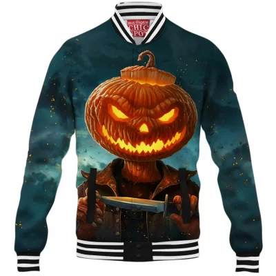 Fantasy Baseball-Jacket, Pumpkin Baseball-Jacket
