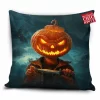 Pumpkin Head Pillow Cover