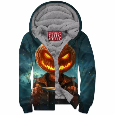 Fantasy Zip-Fleece-Hoodie, Pumpkin Zip-Fleece-Hoodie