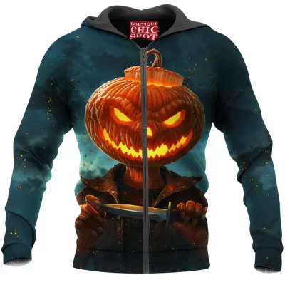 Fantasy Zip-Hoodie, Pumpkin Zip-Hoodie