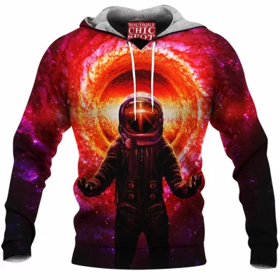 Spaceman Fleece-Hoodie, Cosmic Fleece-Hoodie, Glaxy Fleece-Hoodie, Space Fleece-Hoodie