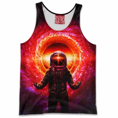 Spaceman Tank-Top, Cosmic Tank-Top, Glaxy Tank-Top, Space Tank-Top