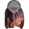 Dragon Zip-Fleece-Hoodie, Fantasy Zip-Fleece-Hoodie