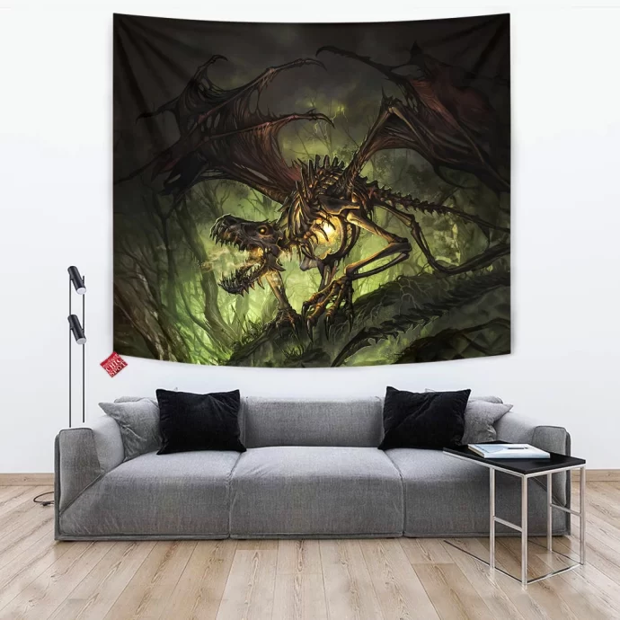 Bone Dragon Tapestry