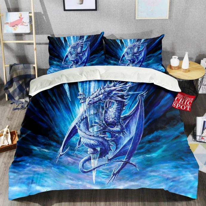 Ice Dragon Bedding Set