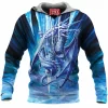 Dragon Fleece-Hoodie, Fantasy Fleece-Hoodie