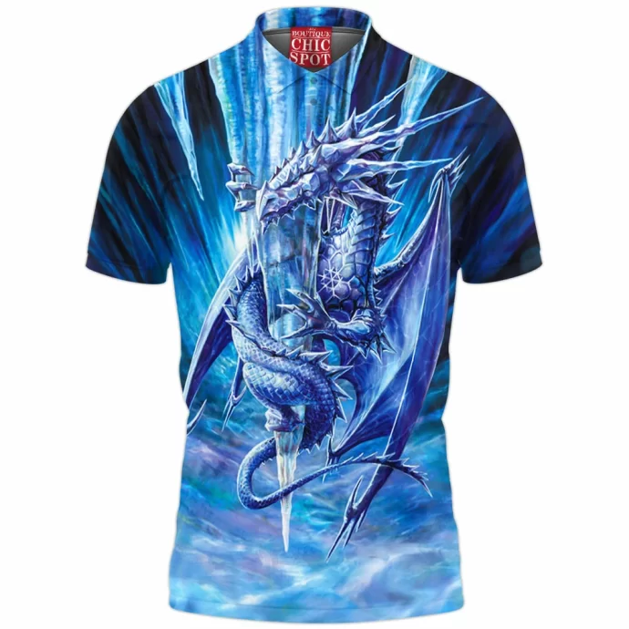 Ice Dragon Polo Shirt