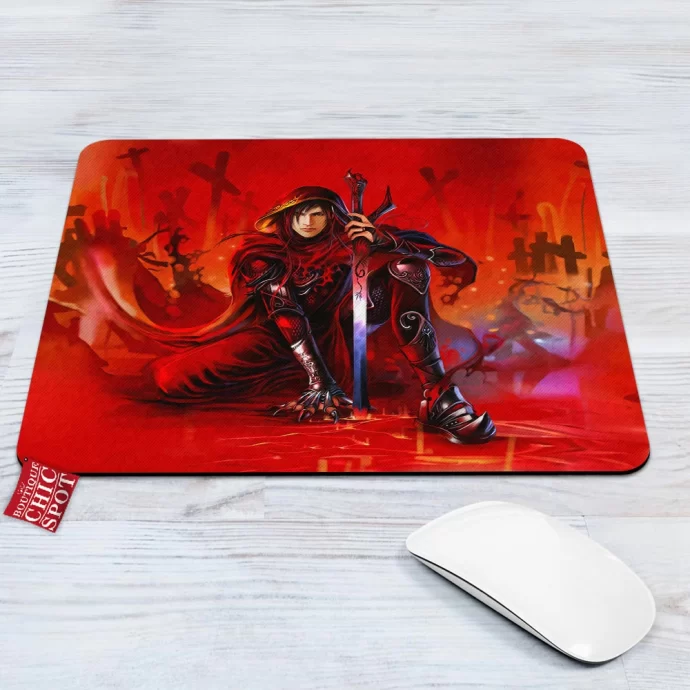 Red Dragon Knight Mouse Pad