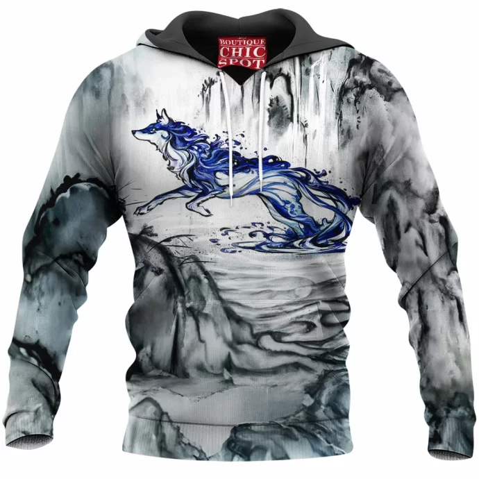 Water Wolf Hoodie