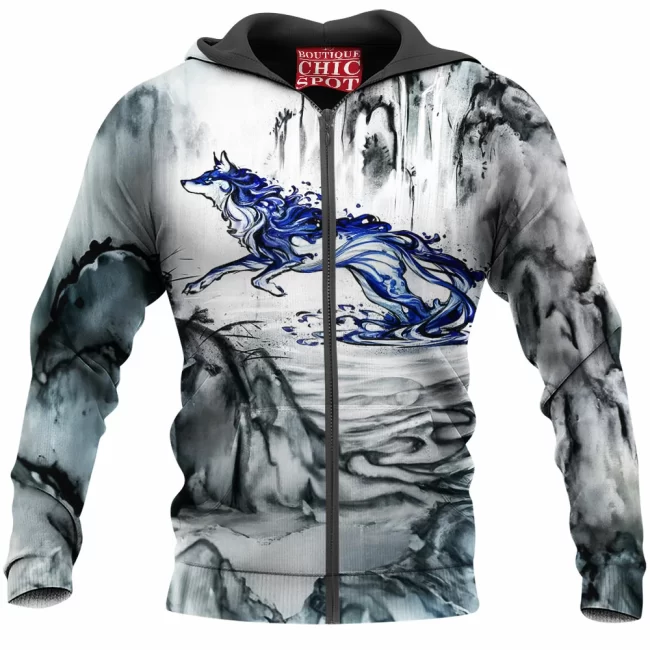 D HANG Boutique 0766 Zip Hoodie