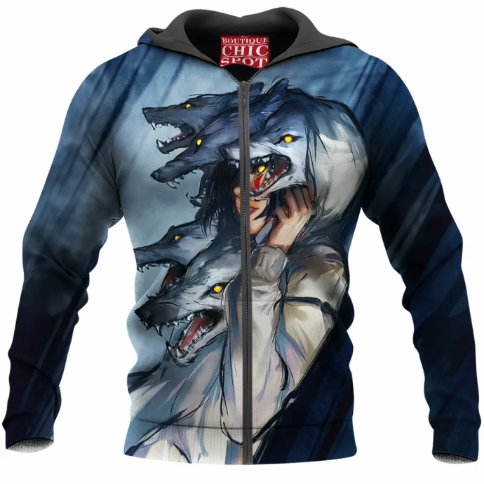 Princess Mononoke Zip Hoodie