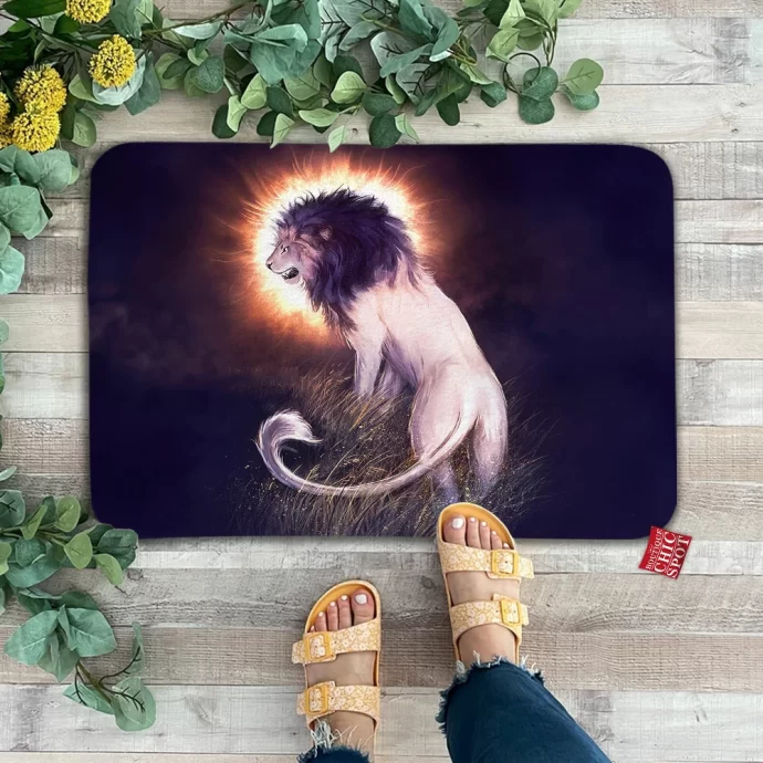 Dawn Breaker Lion Doormat