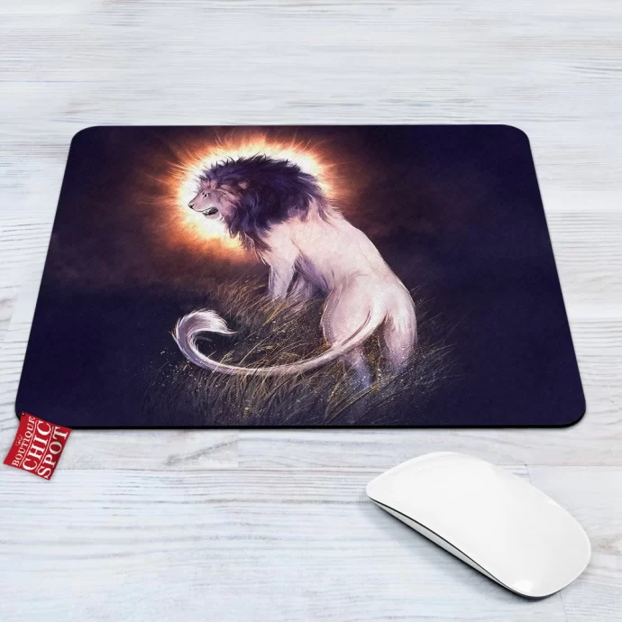 Dawn Breaker Lion Mouse Pad