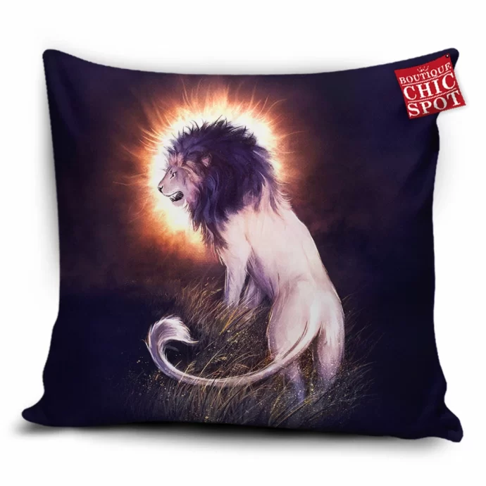 Dawn Breaker Lion Pillow Cover