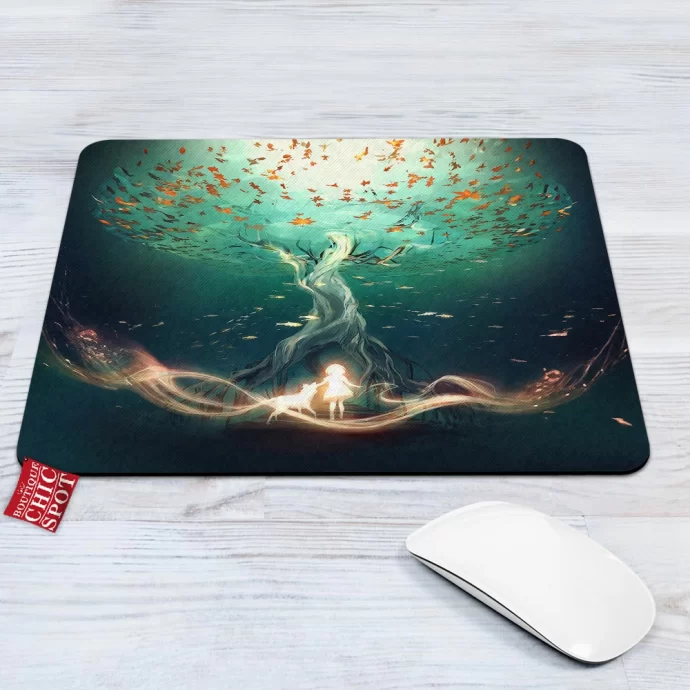 Over And Under Mouse Pad