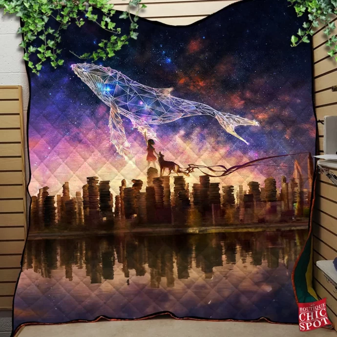 Dream Big Quilt Blanket