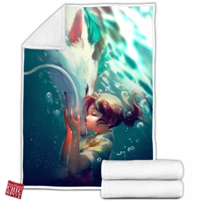 Spirited Away Fleece Blanket