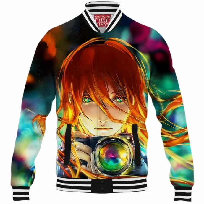 Through The Distorted Lens Baseball Jacket