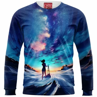 Landscape Sweatshirt, Abstract Sweatshirt