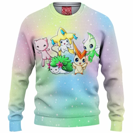 Adorably Legendary Pokemon Knitted Sweater