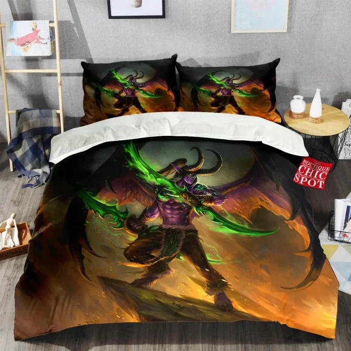 Illidan Stormrage Warcraft Bedding Set