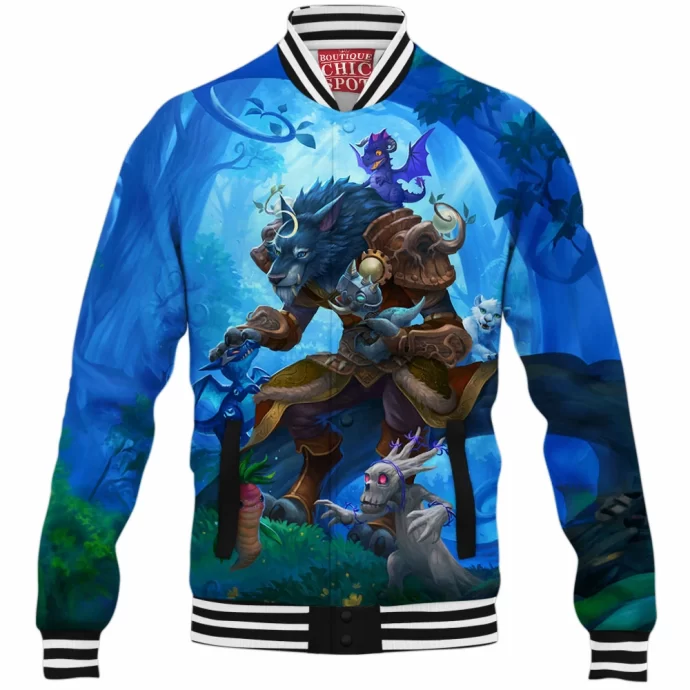 Worgen Warcraft Baseball Jacket