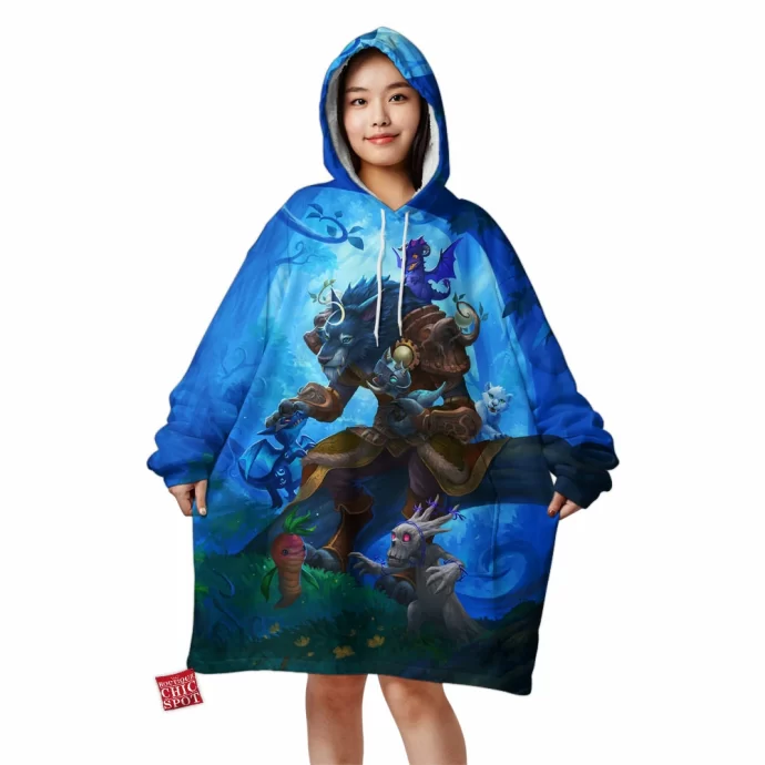 Worgen Warcraft Blanket Hoodie