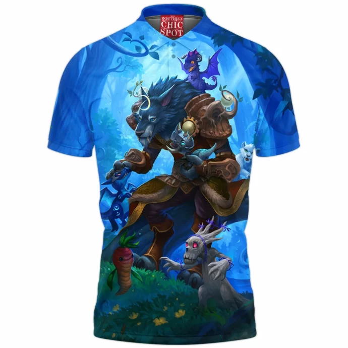 Worgen Warcraft Polo Shirt