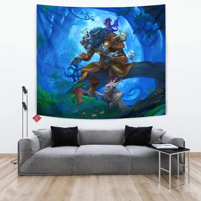 Worgen Warcraft Tapestry