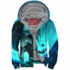 Final Fantasy Zip-Fleece-Hoodie, Game Zip-Fleece-Hoodie, Sephiroth Zip-Fleece-Hoodie