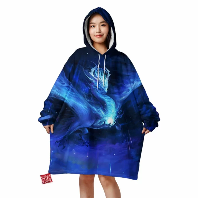 Meteor Dragon Cosmos Blanket Hoodie