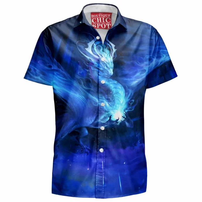 Meteor Dragon Cosmos Hawaiian Shirt