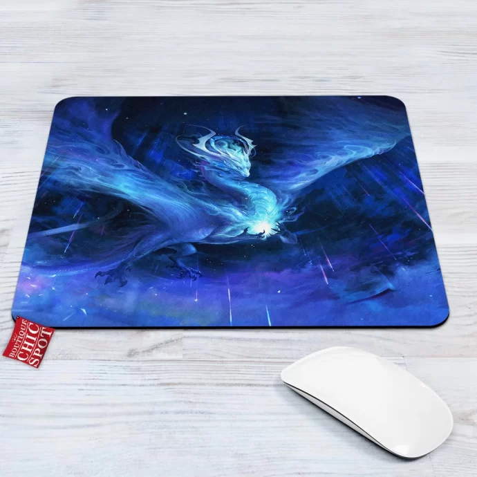 Meteor Dragon Cosmos Mouse Pad